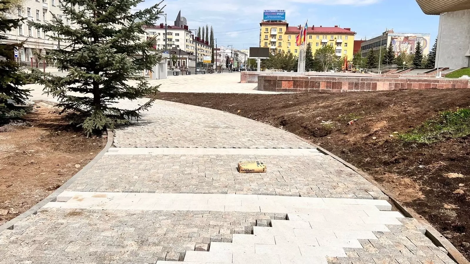 В Уфе появится новый сквер по улице Ленина